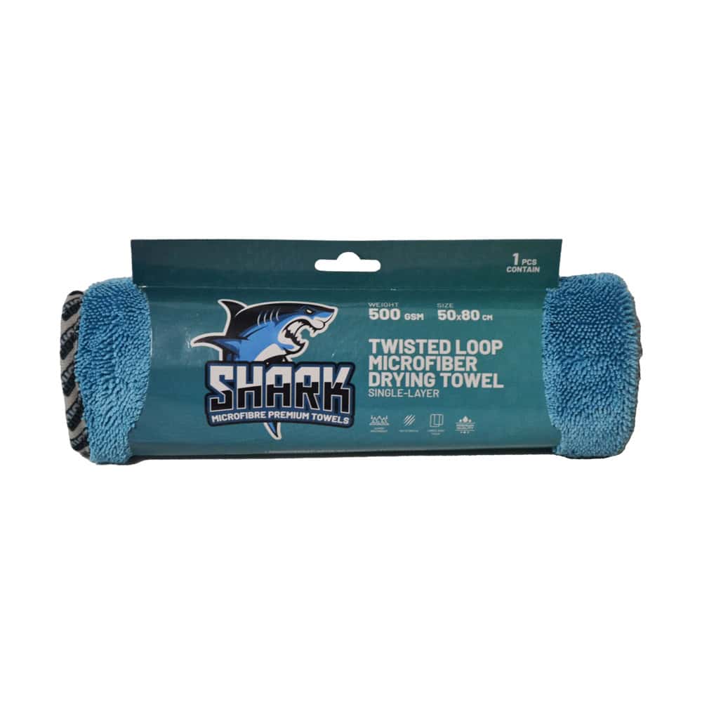Shark Microfiber Drying Towel 50x80