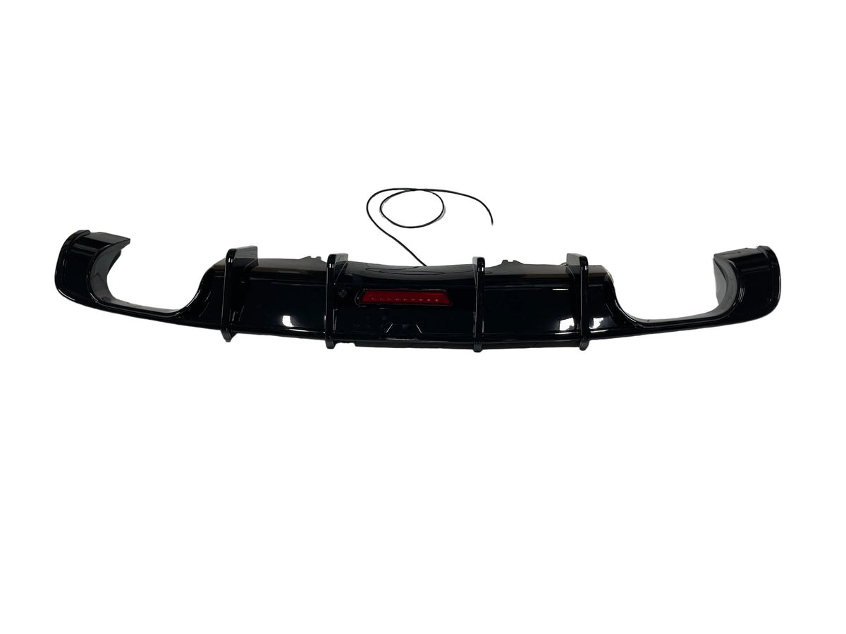 Audi A4 B9 Rear Diffuser S4 S Line (2016–2019) — With LED