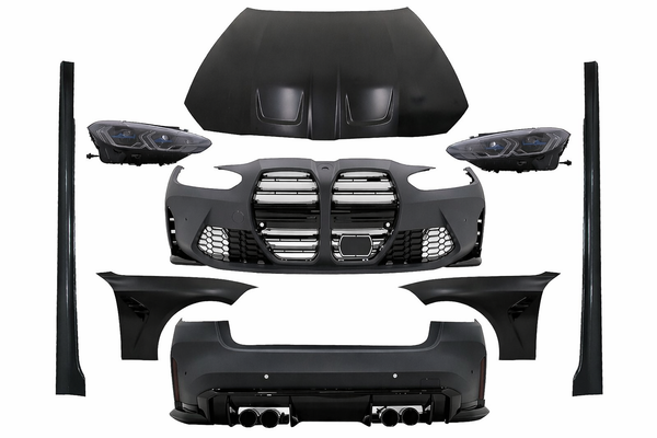 BMW 3 Series G20 M3 Conversion Body Kit (2019–2026) — With Hood & Fenders