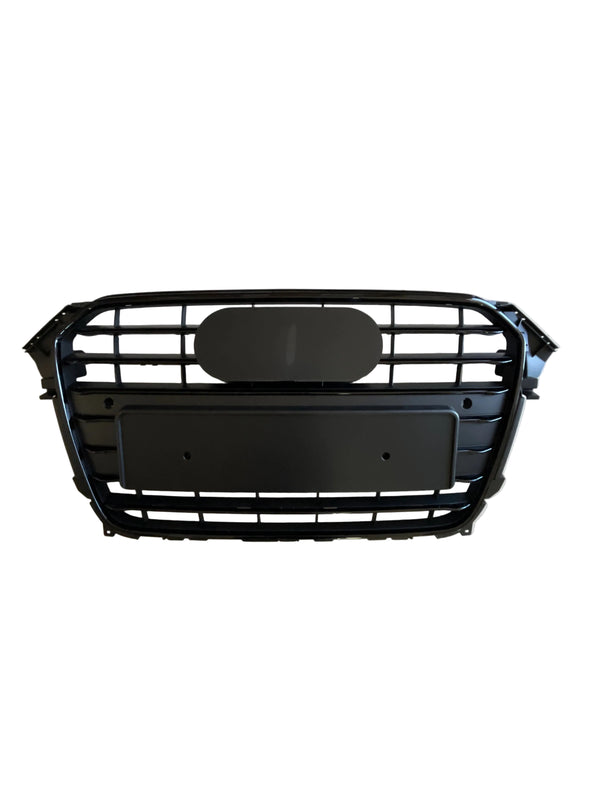 Audi A4 B8.5 Grill Black (2012–2015) — Gloss Black Details