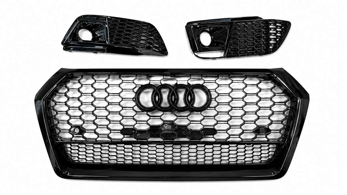 Audi Q5 Grill RS Q5 (2018–2020) — With Fog Lamps