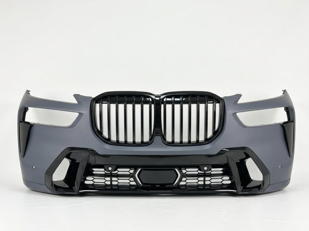 BMW X7 G07 LCI Front Bumper M Packet (2023–2026)-Without Grill