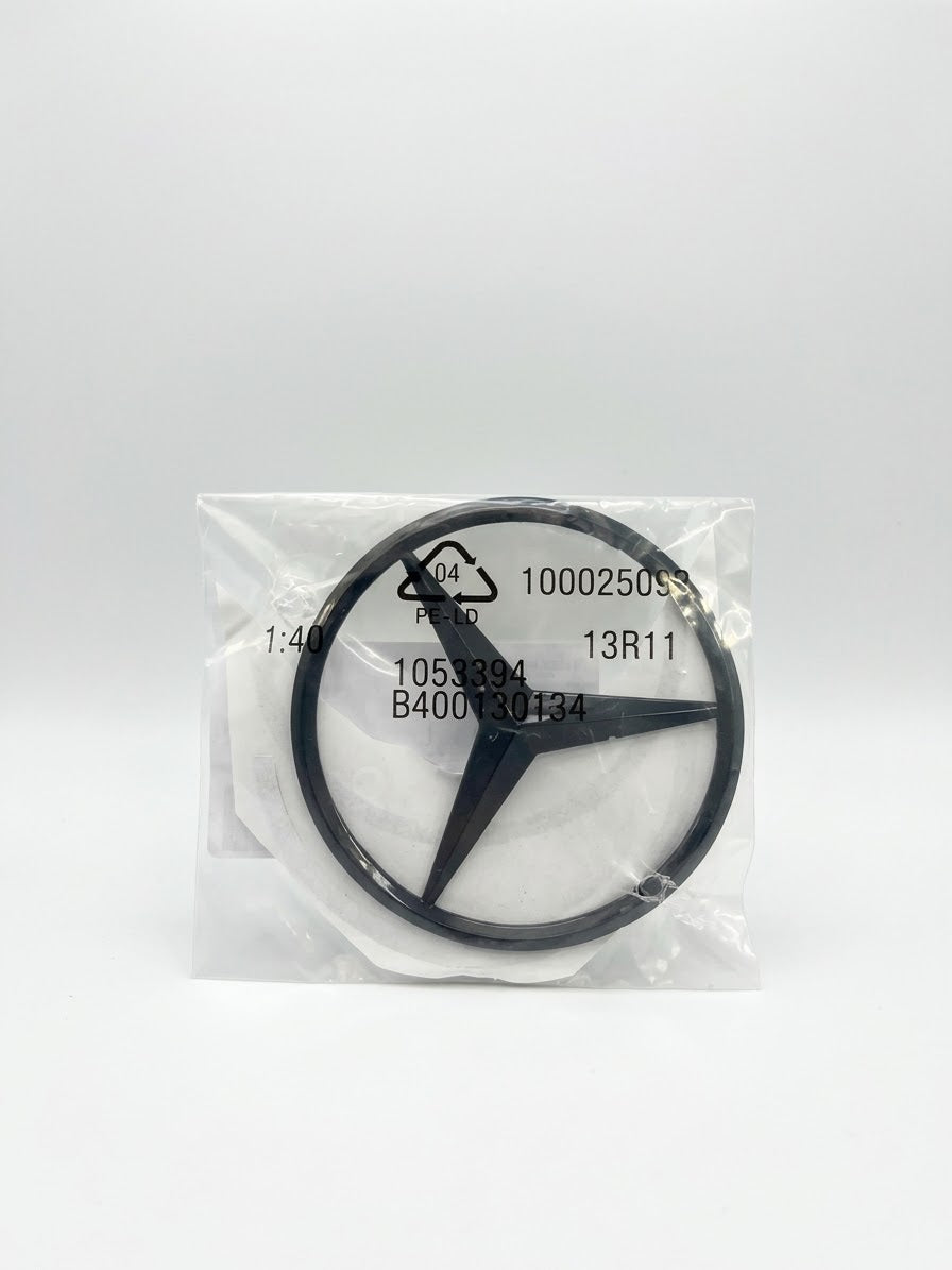 Mercedes Benz Rear Black Logo