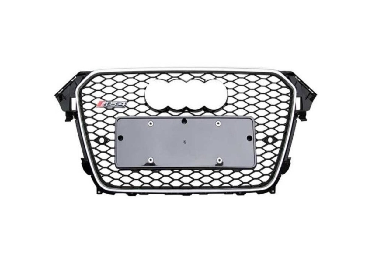 Audi A4 (B8.5) Grilë me rimodelim gri RS4 (2012-2015)