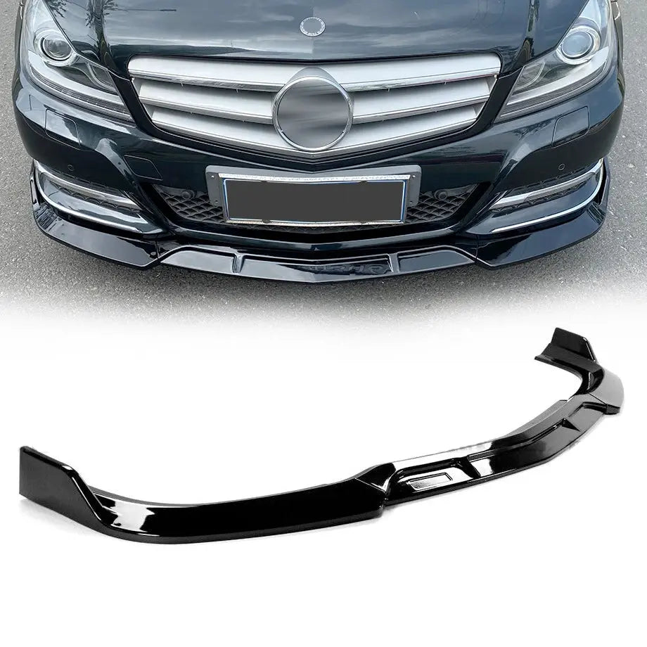 Mercedes-Benz C-Class W204 Front Lip Brabus AMG Line (2007–2013)