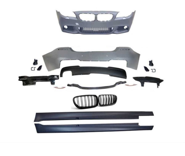 BMW 5 Series F10 Body Kit M Packet (2010–2013) — With Fog Lamps