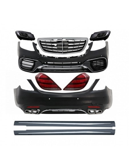 Mercedes-Benz S-Class W222 Conversion Body Kit S63 (2014–2017 → 2018–2020)