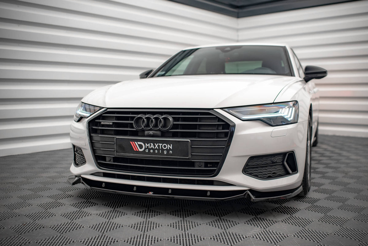 Audi A6 C8 Front Lip Standard — Maxton Design Original