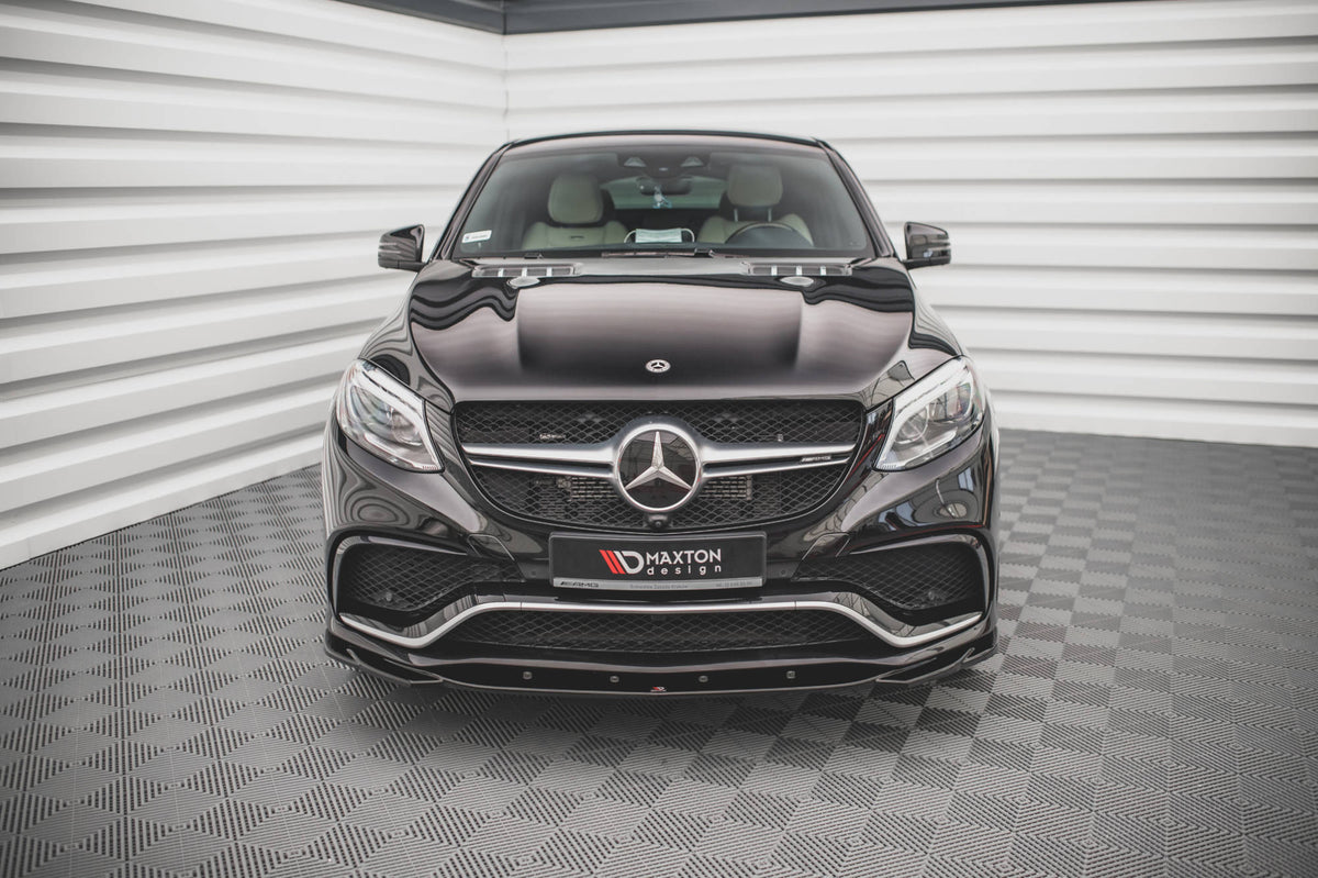 Mercedes-Benz GLE-Class W166/C292 Front Lip AMG 63 (2015–2018) — Maxton Design Original