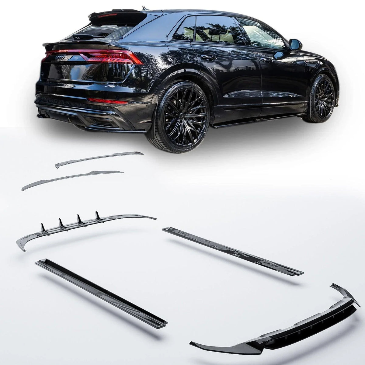 Audi Q8 Aero Kit (2018–2023) — 8-Piece