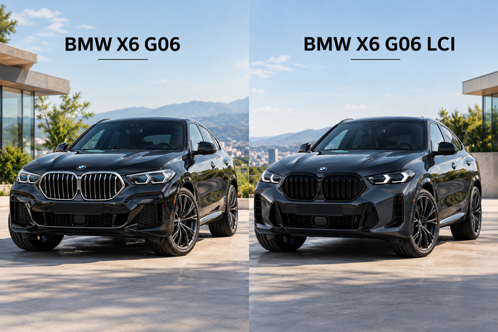 BMW X6 G06 dhe G06 LCI: çka ndryshoi në 2023 dhe si i dallon