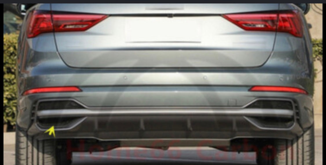 Audi Q3 Rear Bumper S Line (2019-2022)