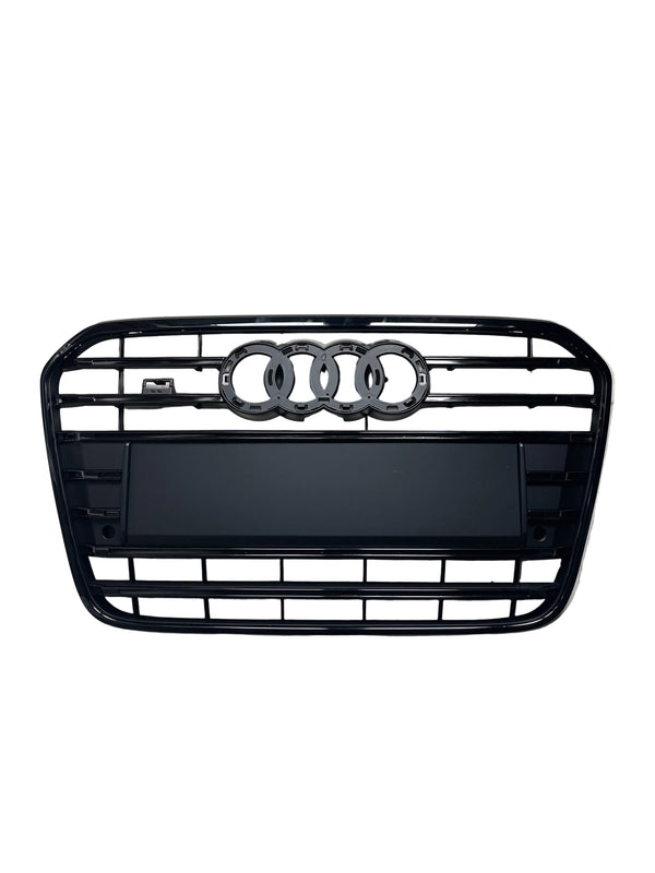 Audi A6 C7 Grill S6 Black (2012–2014)