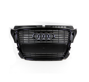 Audi A3 (8P) Facelift Grill Black (2008-2012)