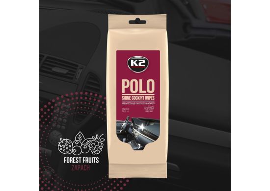 K2 Polo Shine Cockpit Wipes
