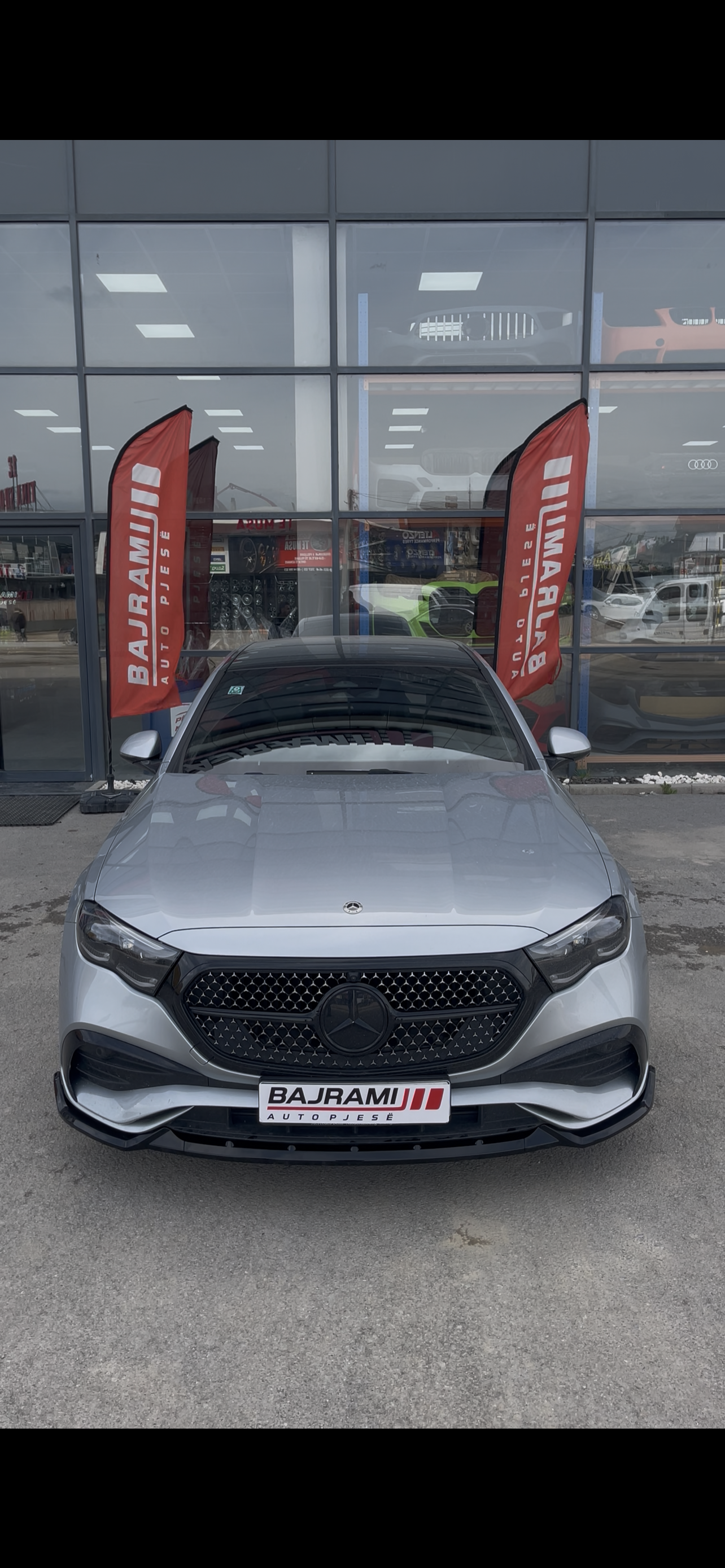 E class W214 Front Lip (2024-2026) For Amg Line