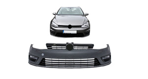 Golf 7 Front Bumper R Line (2013-2017) + Fog Lamps