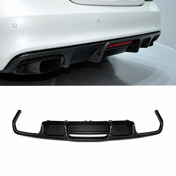 Mercedes-Benz CLS-Class W218 Diffuser  Without exhaust pipes(2016–2018)
