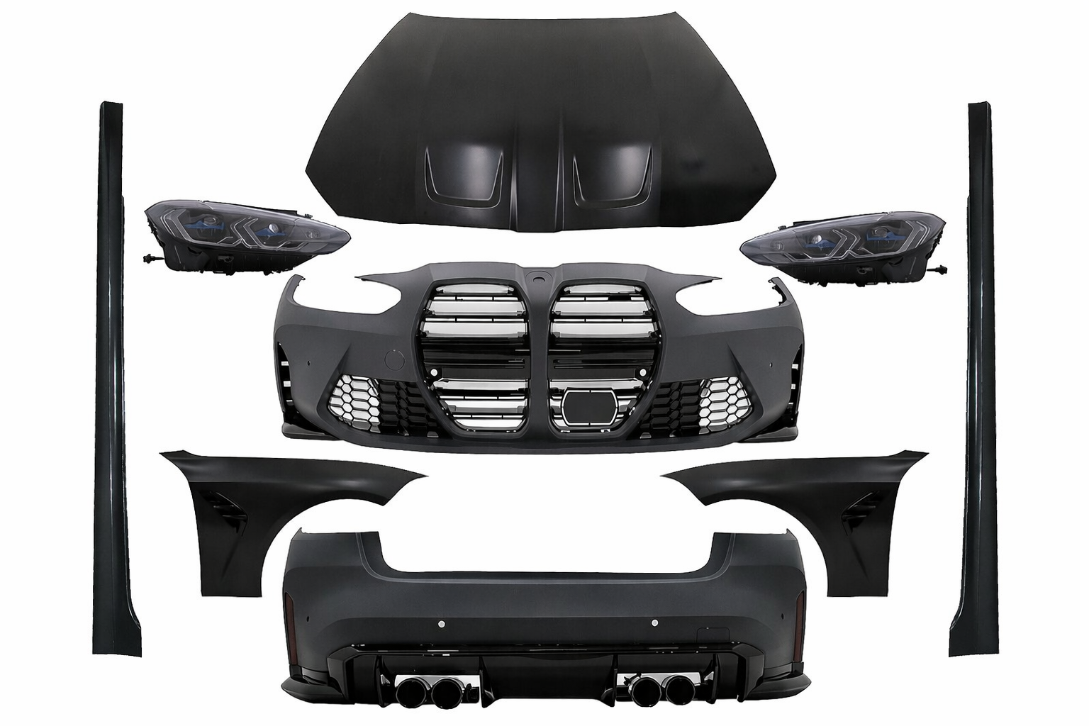 3 Series G20 Conversion Body Kit M3 (2019-2026) +Hood & Fenders