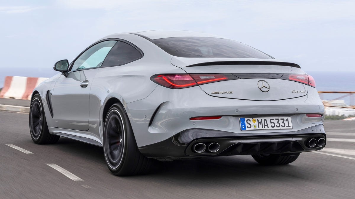 Mercedes-Benz CLE-Class C236 Rear Diffuser CLE 53 AMG (2024–2026) — Black Exhaust Tips