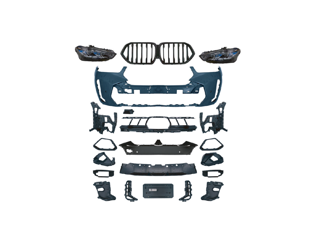 BMW X6 G06 Conversion Body Kit M Packet LCI (2019–2023) — With Headlights