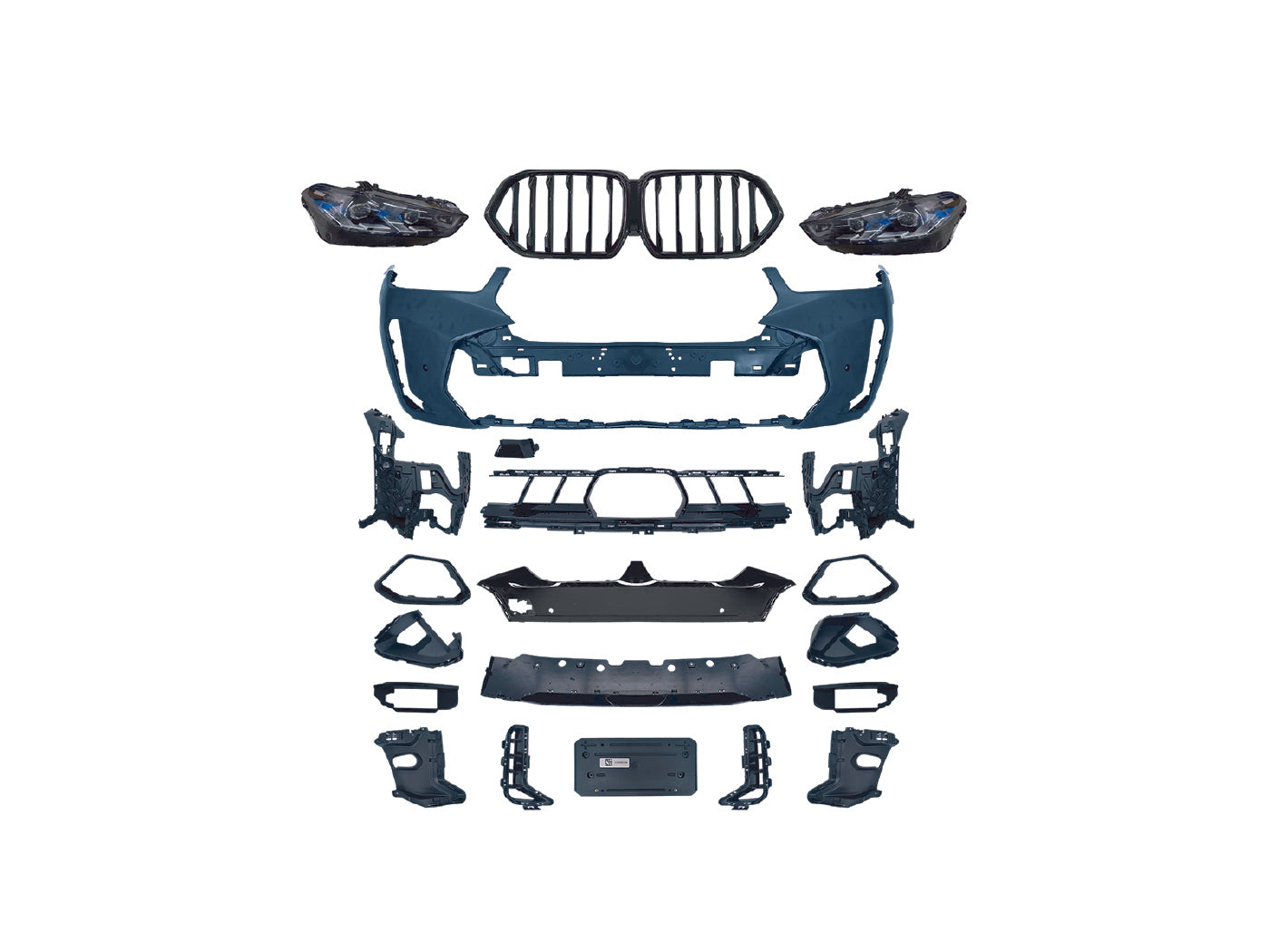 X6 Series G06 Conversion Body Kit M Packet LCI (2019-2023) + Headlights