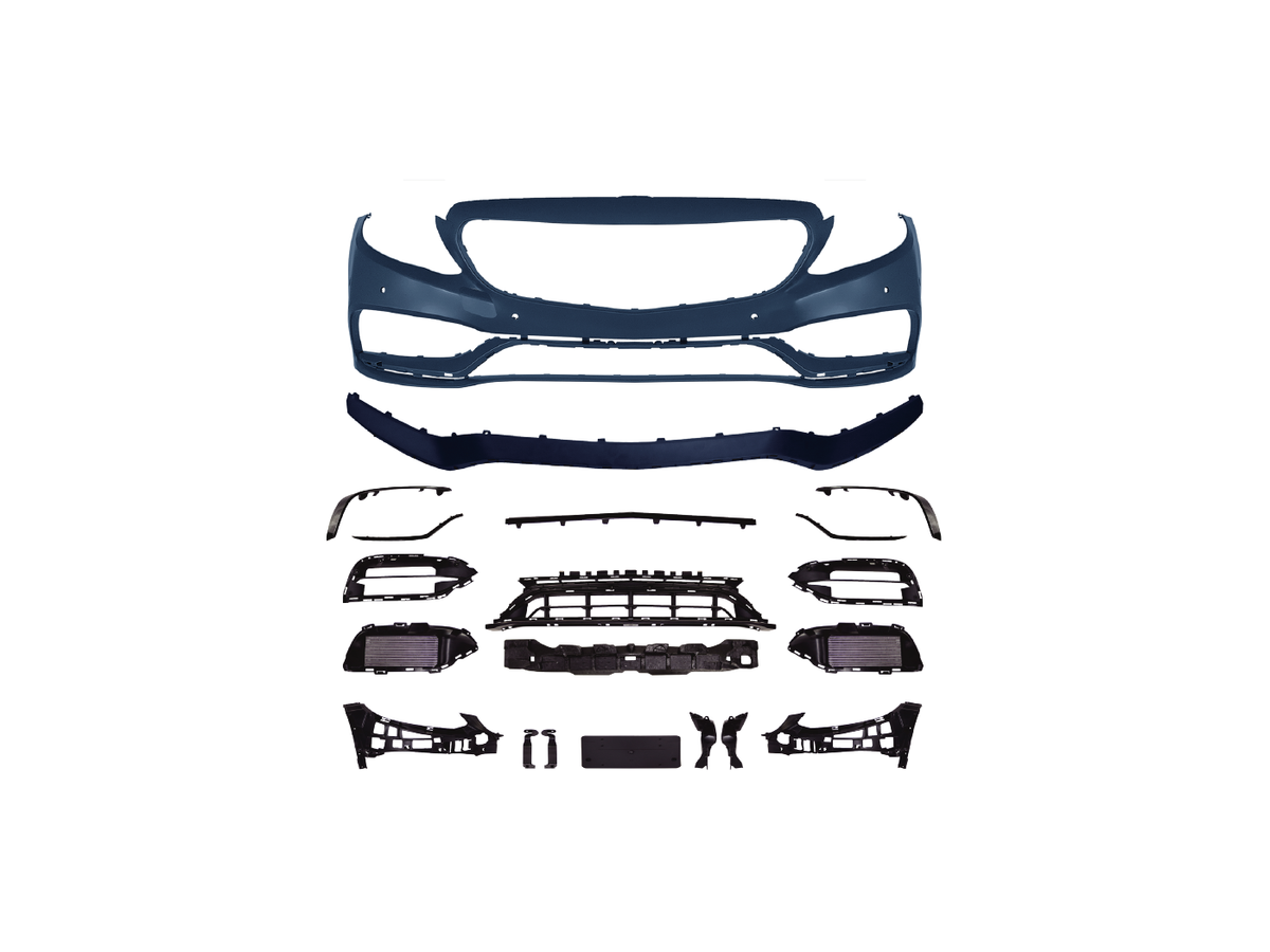 Mercedes-Benz C-Class W205 Facelift Front Bumper C63 (2014–2022)