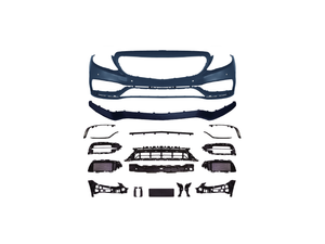 C Class W205 Front Bumper Facelift Design C63 (2014-2022)