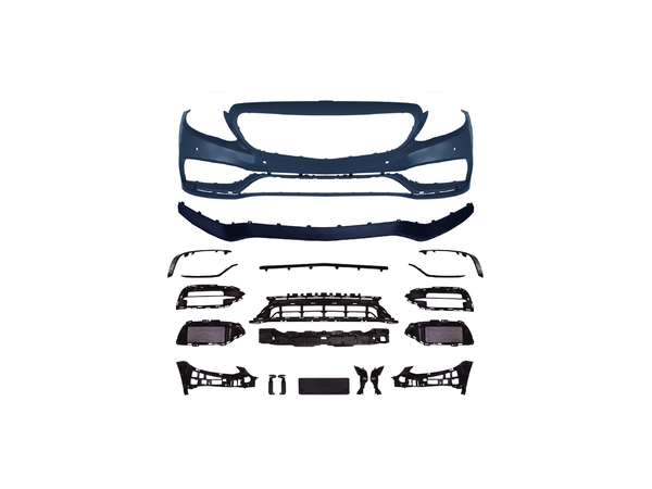 Mercedes-Benz C-Class W205 Facelift Front Bumper C63 (2014–2022)