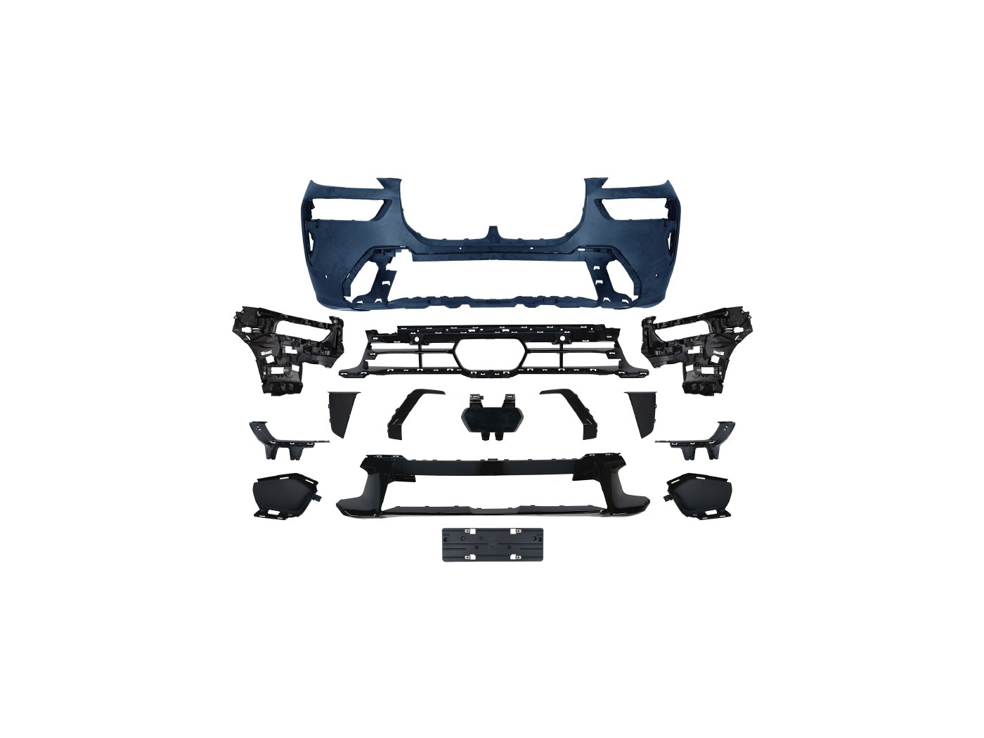 X7 Series G07 LCI Front Bumper M Packet (2023-2026)