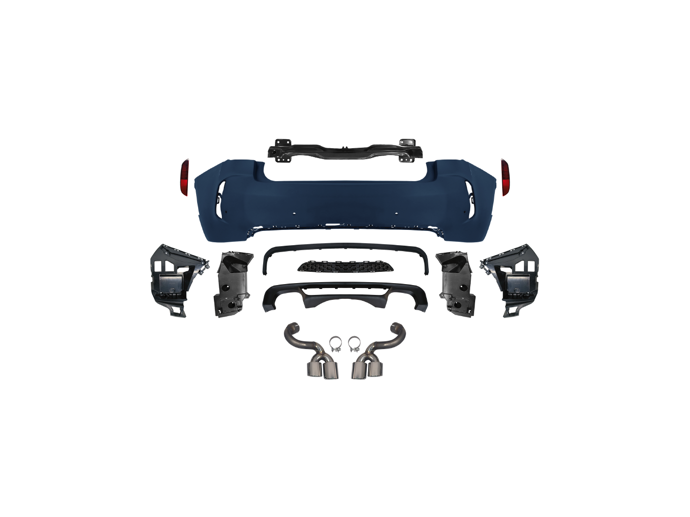 X6 Series F16 X6M Rear Bumper (2014-2018)