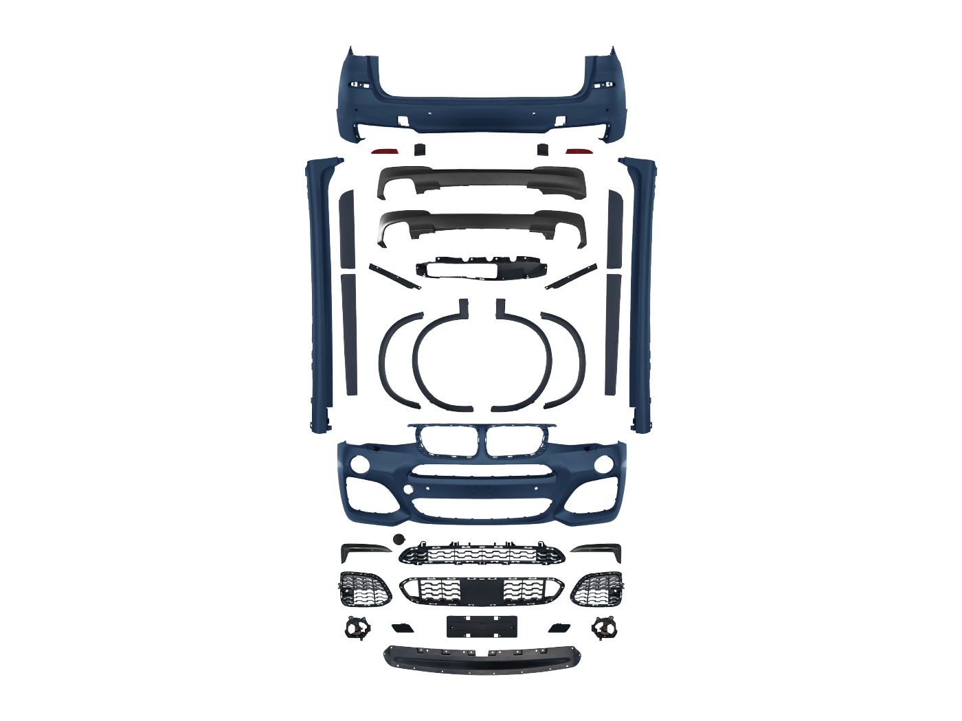 X3 Series F25 M Packet Body Kit (2014-2018) for Basic