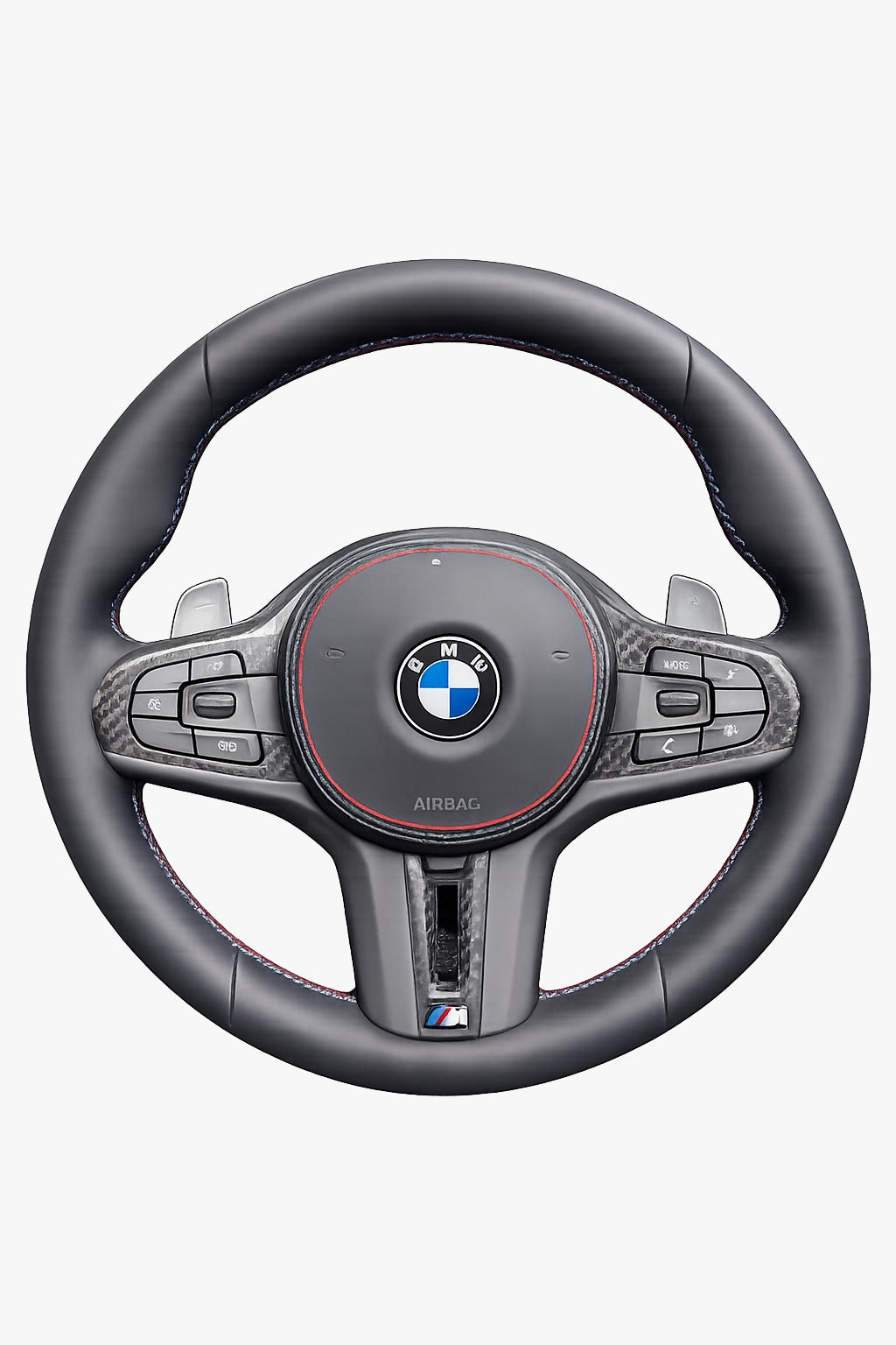 BMW 5 Series G30 Base Carbon Steering Wheel with Heating and Vibration