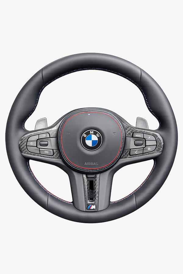 BMW 5 Series G30 Base Carbon Steering Wheel with Heating and Vibration