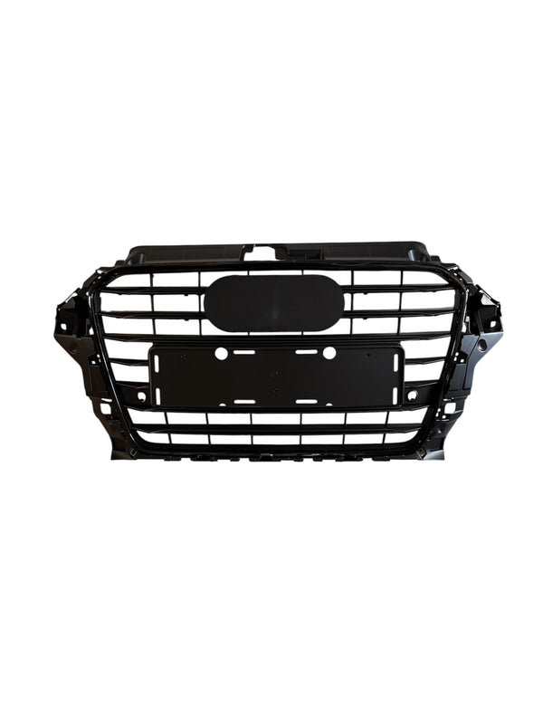 Audi A3 (8V) Grilë me rimodelim të zi S3 (2016-2019)