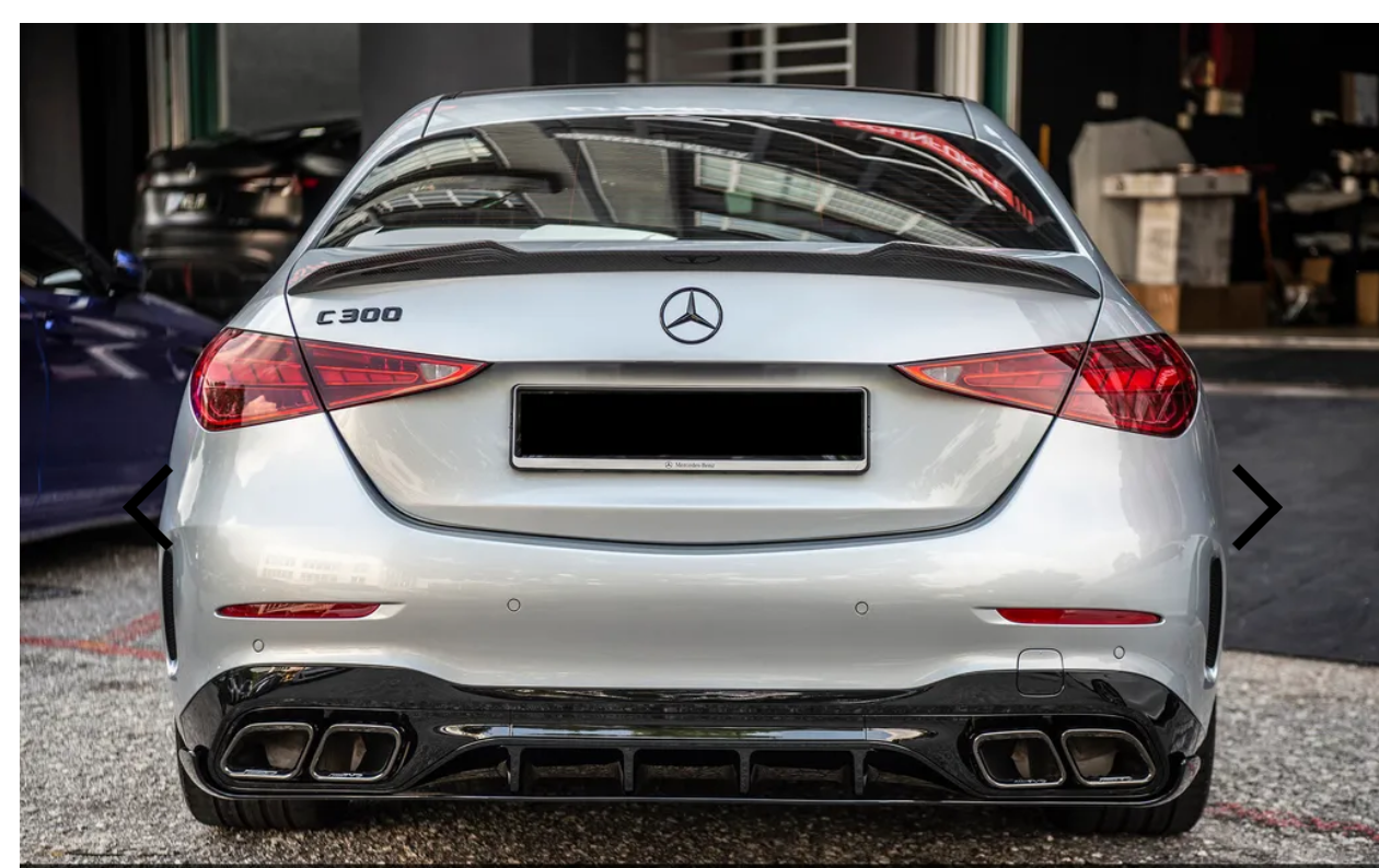 C Class W206 AMG 63 Diffuser (2021+)