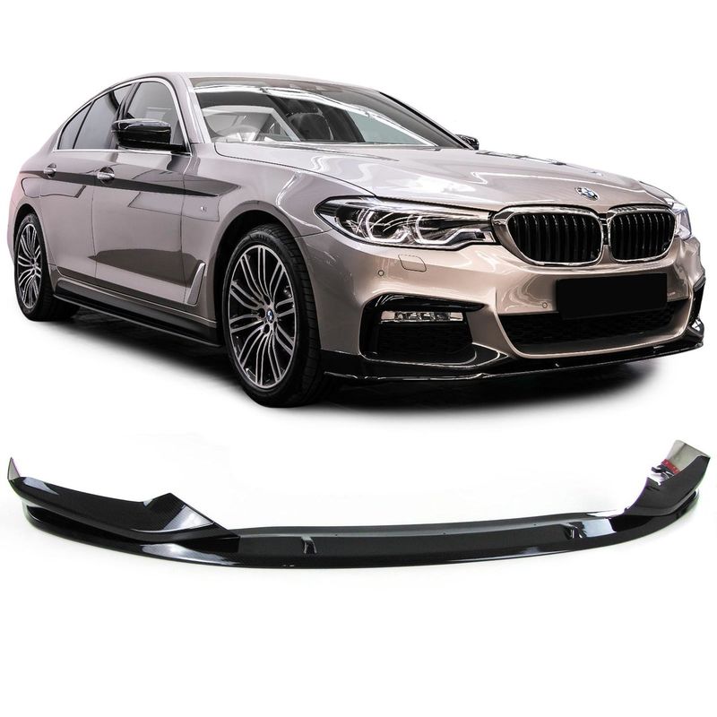BMW 5 Series G30 Front Lip M Packet (2017–2019) — 2-Piece