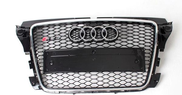 Audi A3 RS Grill Chrome and Black (2008-2012)