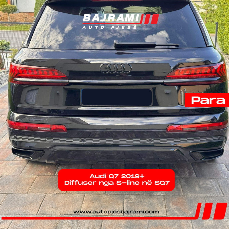 Audi Q7 S Line Diffuser SQ7 (2020+)