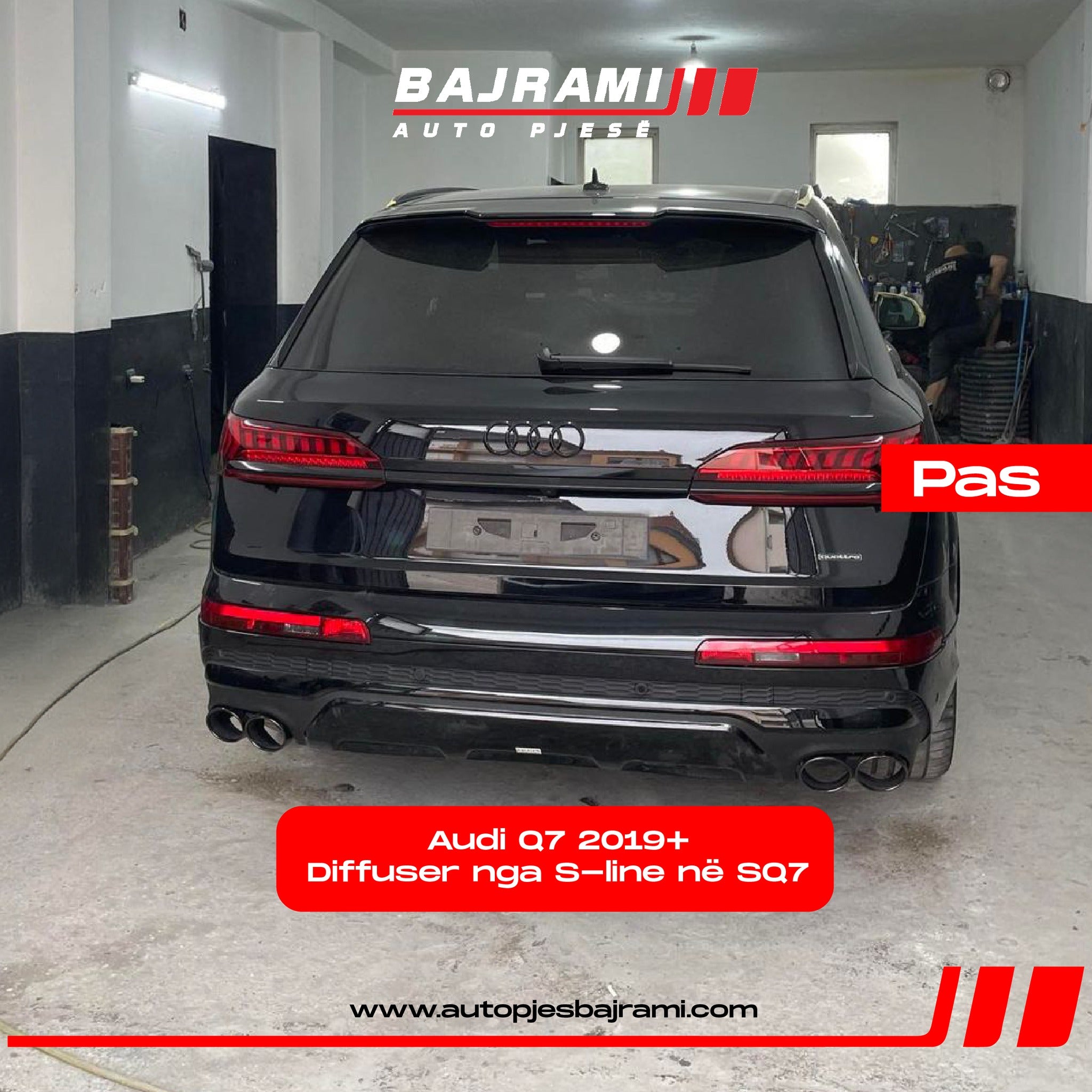 Audi Q7 S Line Diffuser SQ7 (2020+)