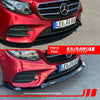 E Class W213 Brabus 3 Piece Front Lip (2016-2019)