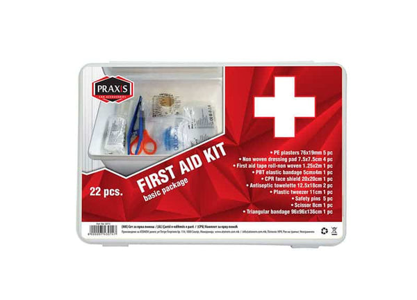 Praxis First Aid Kit — Basic Package