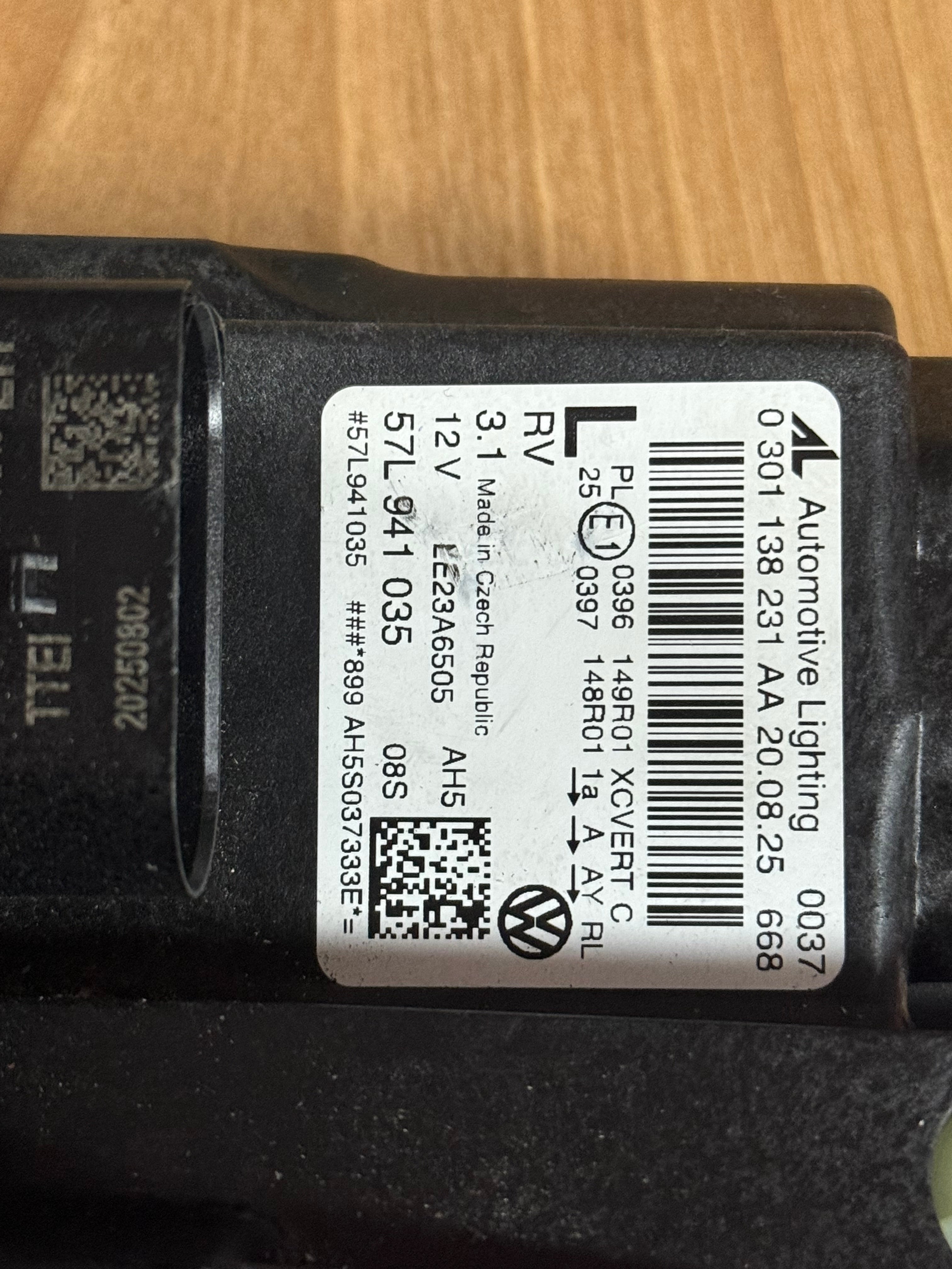 VW Tiguan 3 Full LED L (2023-2024) 57L 941 035