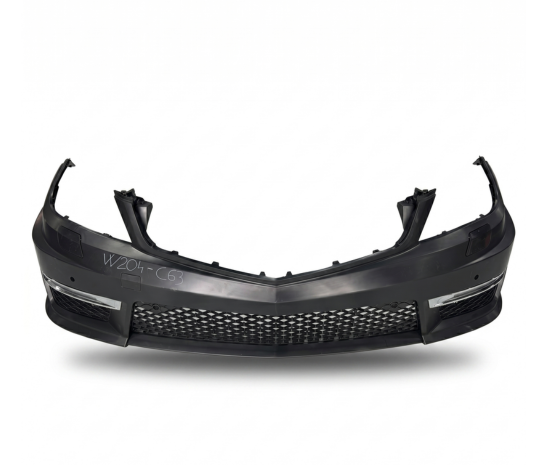 C Class W204 Front Bumper C63 (2007-2014) with Fog Lamps