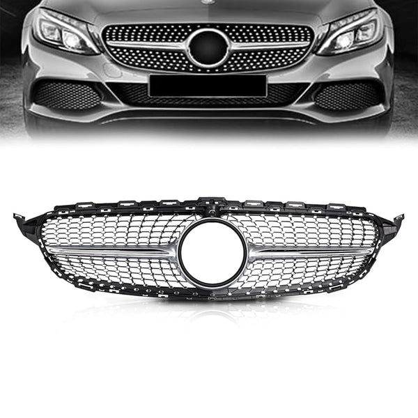 Mercedes-Benz C-Class W205 Grill Diamond (2015–2019) — V2