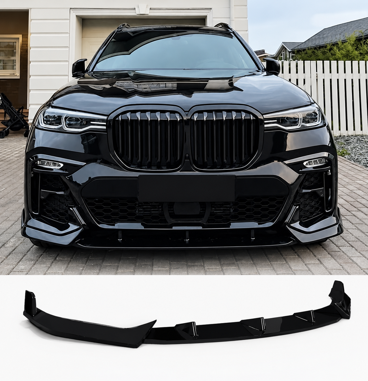 Bmw X7 G07 Front Lip M Packet (2019-2023)