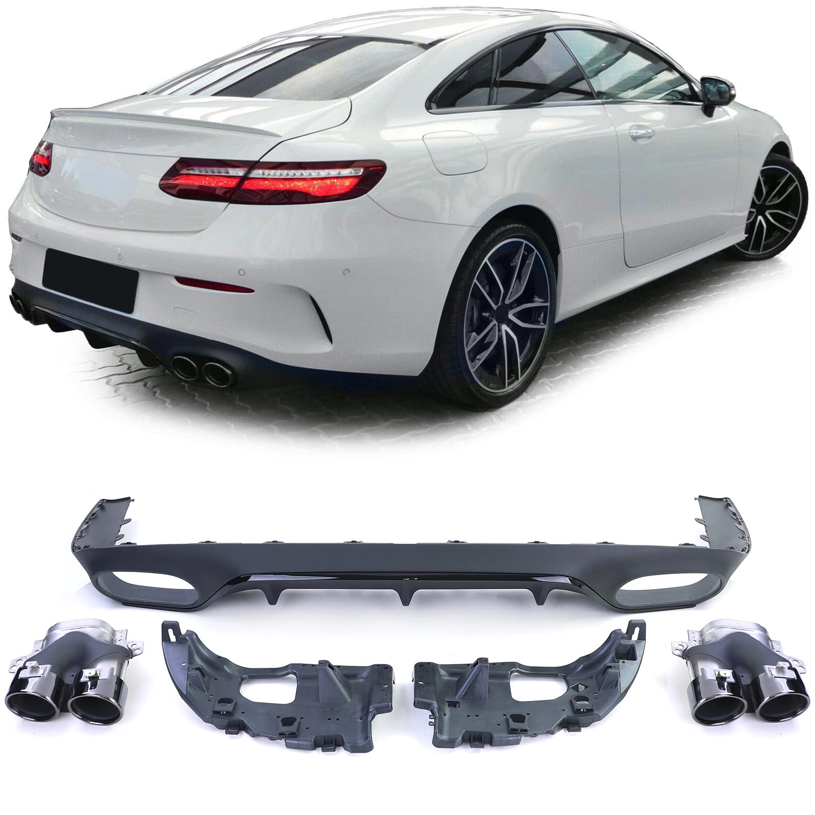 E Class C238 Coupe Diffuser E53 (2016-2019)