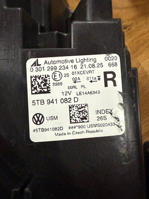 VW Touran 3 (5T/5TB) Full Led R(2015+) 5TB 941 082D