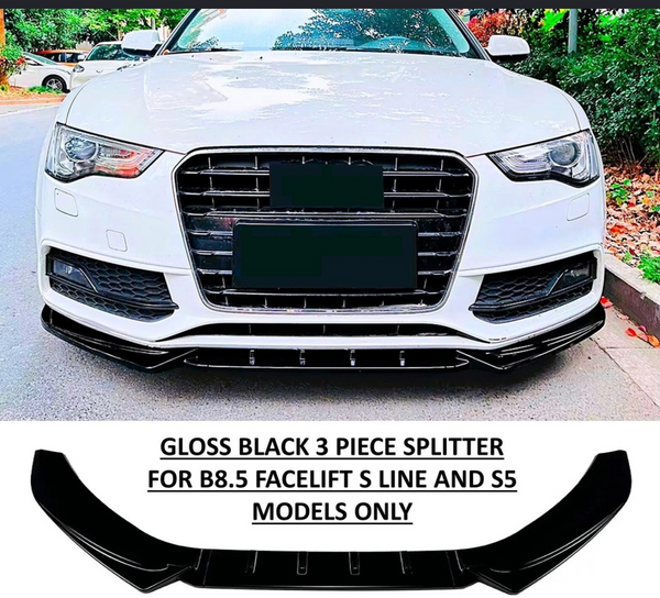 Audi A5 B8.5 Facelift Front Lip S Line (2013–2016)