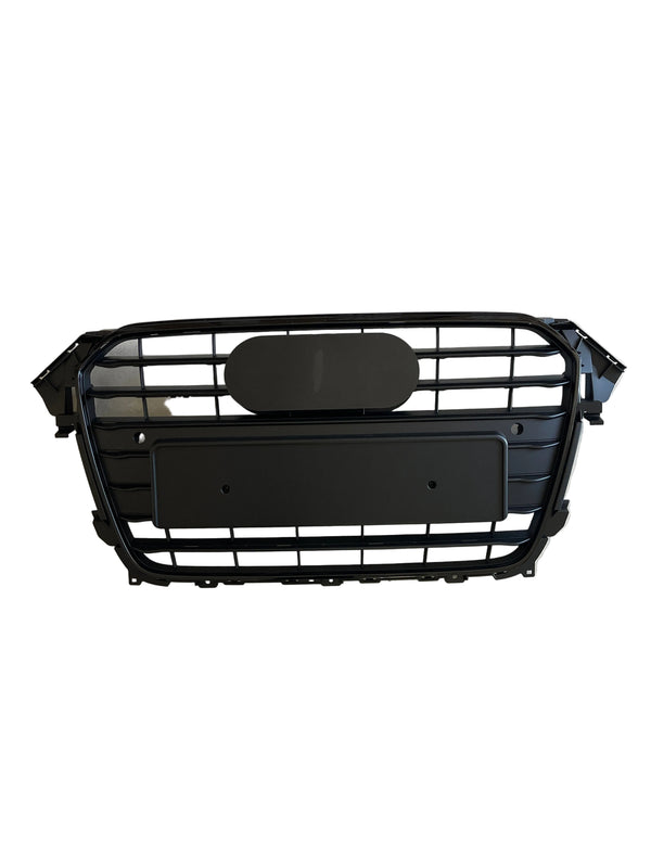 Audi A4 B8.5 Grill Black (2012–2015) — Matt Black Details